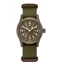 Orologio Hamilton Khaki Field Mechanical Officer in Acciaio H69449961 - H69449961